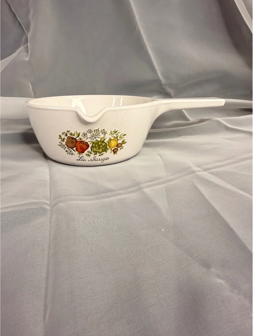 Vintage CorningWare Spice of Life La Sauge 2.5 Cup Sauce Pan P-89-B